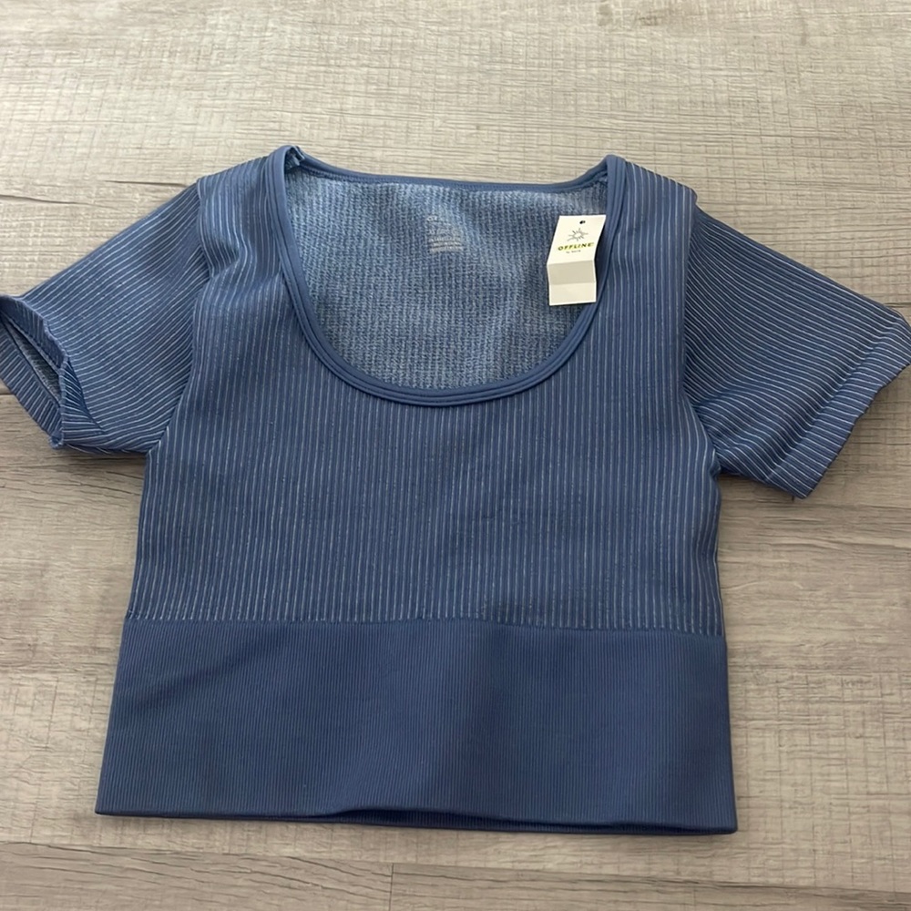 Aerie blue top
